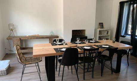 Fabrication de table de salle à manger en bois à Saint-Priest
